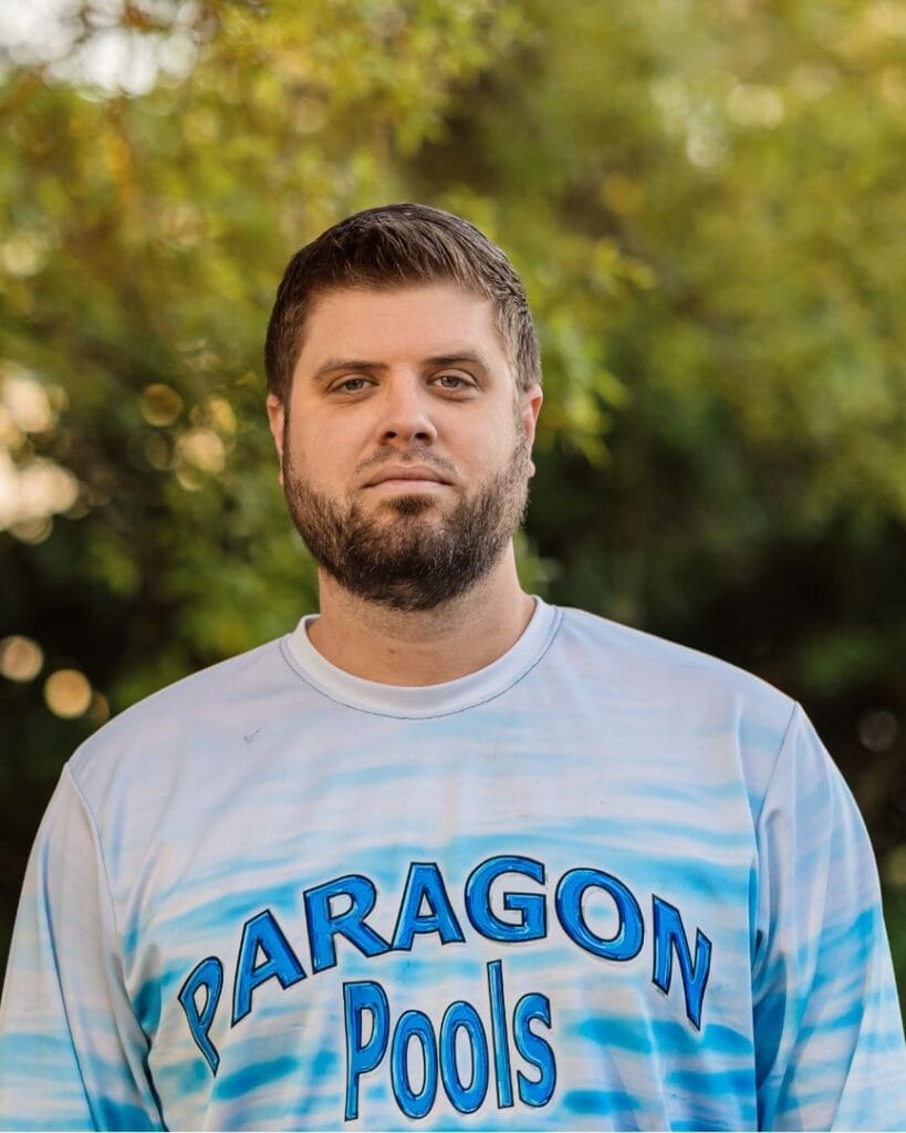 Headshot of one of Paragon Pools techs